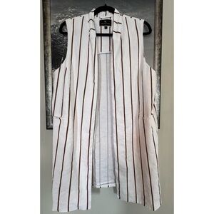 Women's Sleeveless Striped Vest